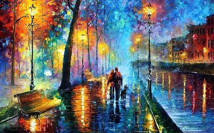 تصویر رایگان و فول اچ دی تابلو نقاشی فوق العاده زیبا مخصوص تابلو دکوراتیو