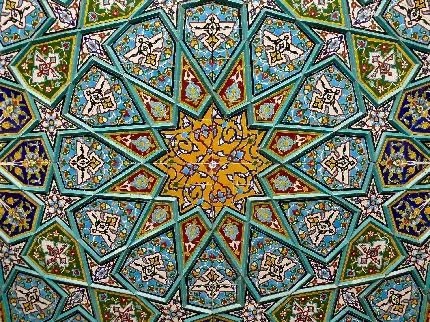 دانلود تصویر پروفایل از هنر کاشی کاری معماری ایرانی  