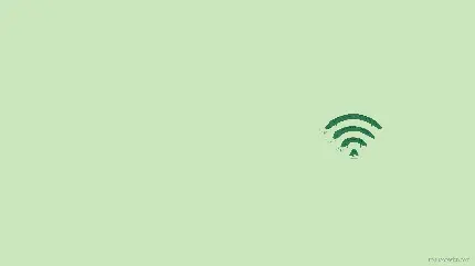 عکس استوک پهنای باند اینترنت Wireless مودم وای فای با زمینه سبز