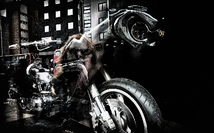 دانلود عکس زمینه پسرانه گنگ طرح خفن ترین مدل موتور سیکلت 
