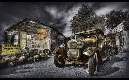 عکس انیمیشن از ماشین قدیمی فورد مدل ای