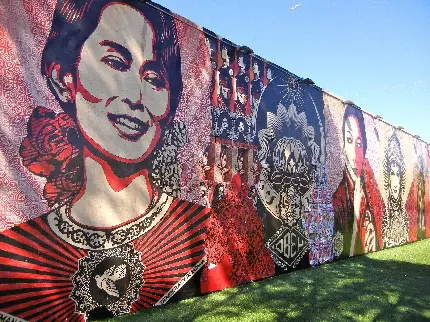 نقاشی دیواری برای پیوند نسل جوان با ریشه های فرهنگی