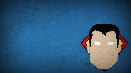 تصویر مینیمالی سوپر من ابر قهرمان superman 