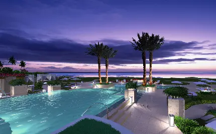 چاپ پوستر والپیپر از مکانی شیک و لاکچری برای دسکتاپ ویندوز