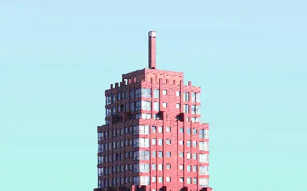 چاپ پوستر دانلود والپیپر از ساختمان های مینیمالیستی به صورت کاملا رایگان 