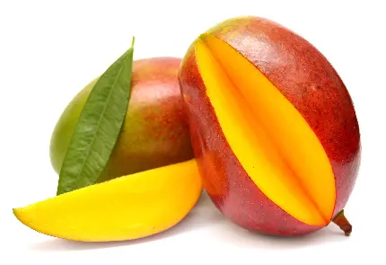 عکس انبه قرمز mango سرشار از فیبر غذایی و آنتی اکسیدان