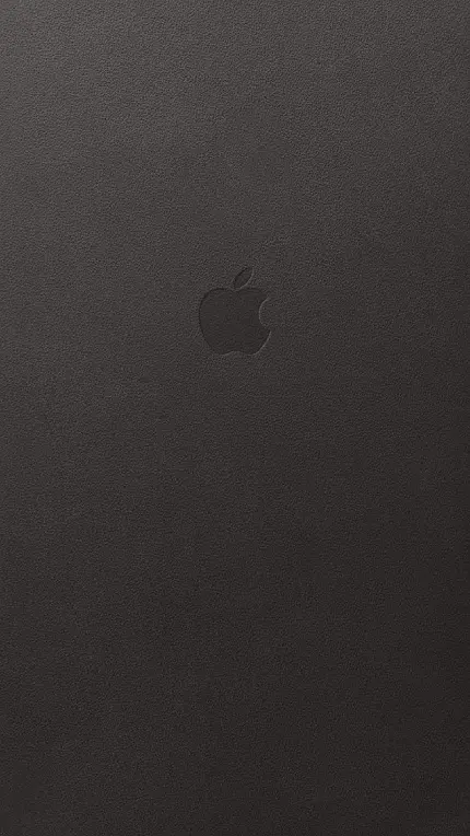 والپیپر در تم سیاه با طرح آرم برند اپل apple 