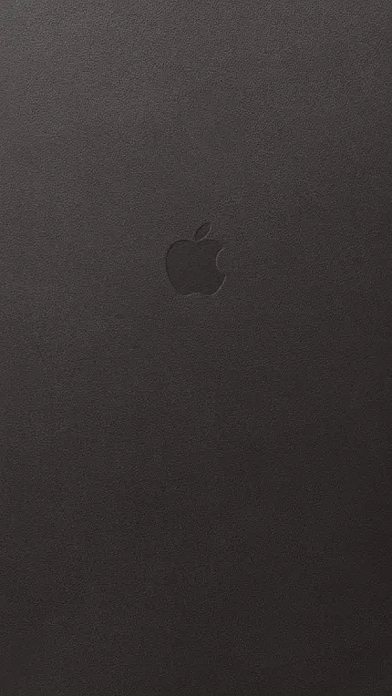 چاپ پوستر والپیپر در تم سیاه با طرح آرم برند اپل apple 