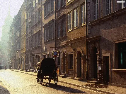 والپیپر باحال عکاسی از شهرک سینمایی سبک قدیم در اروپا