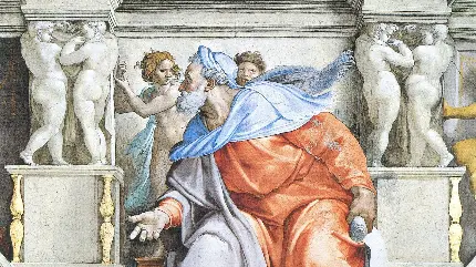 عکس ساده و بدون فتوشاپ اولین اثر هنری میکل آنژ Michelangelo 