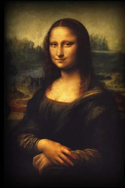 دانلود عکس رایگان و فول اچ دی نقاشی مونالیزا از داوینچی 