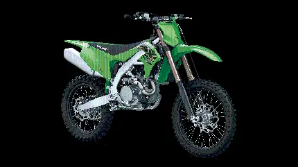 عکس استوک موتور Kawasaki KX250 با ظاهری جذاب و خشن و گیرا و باطنی قدرتمند و پر شتاب 