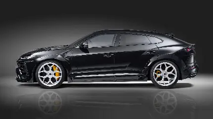 عکس استوک با کیفیت HD شیک و خاص لامبورگینی اوروس Black Lamborghini Urus SUV