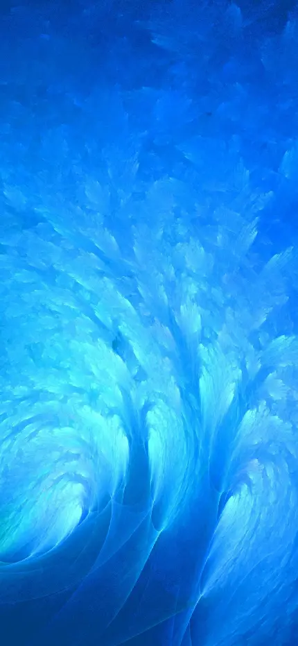 والپیپر انیمیشنی زیر آب با طیف های رنگی جذاب و رویایی