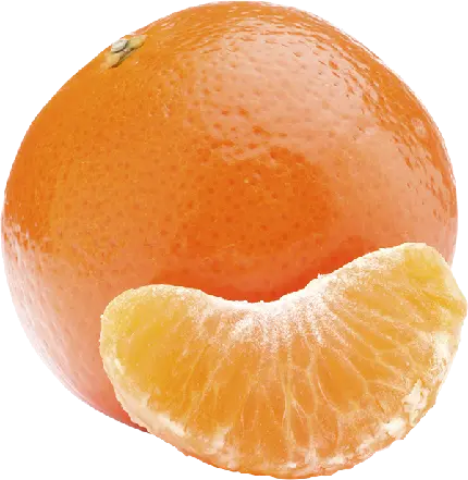 نارنگی از نزدیک با بافت بسیار زیبا و خوشرنگ به صورت PNG