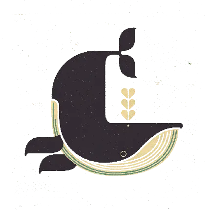 تصویر پی ان جی png کارتونی و انیمیشنی نهنگ با کیفیت HD 