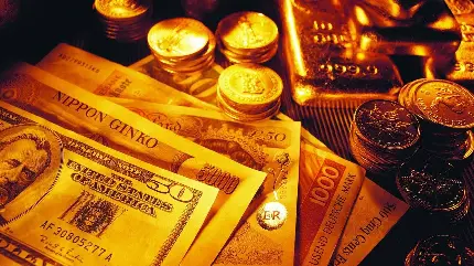بهترین عکس پروفایل پول و طلا با کیفیت بالا 