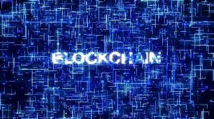 تصویر زمینه و والپیپر فناوری بلاک چین Blockchain 