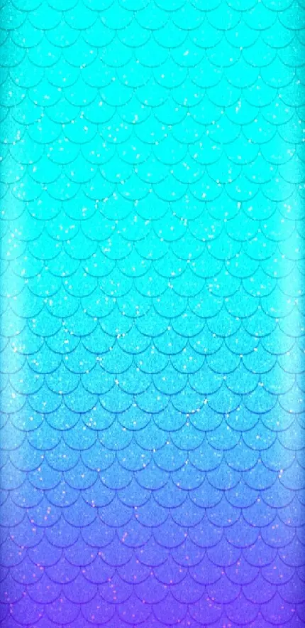 استوک پولک زرق و برق پری دریایی برای صفحه قفل گوشی 