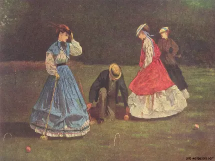 نقاشی کروکت، وینسلو هومر، ماجرای ایر، لوئیس شیو،مدهای قرن نوزدهم 