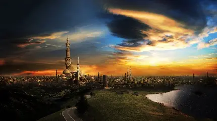 تصویر رویایی مکان مذهبی و اسلامی با بالاترین کیفیت 