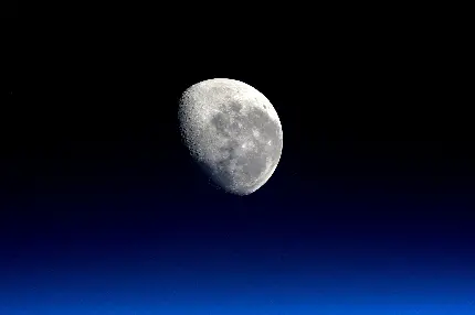 دانلود عکس رایگان و با کیفیت کره ماه گرفته شده توسط ناسا 