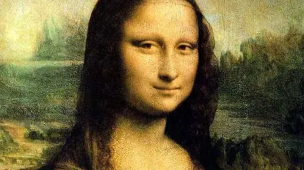 زیباترین عکس تابلو نقاشی مونالیزا از نقاش مشهور ایتالیایی به نام لئوناردو داوینچی 