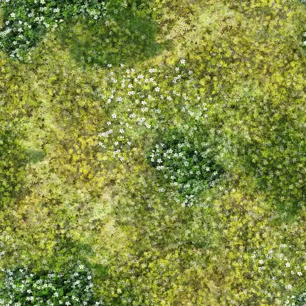 والپیپر زیبا و دلنواز از تکسچر پوشش زمین بهاری برای ساخت بازی های ویدیویی
