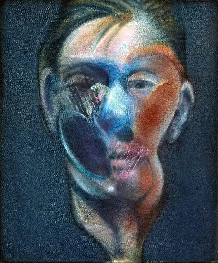 نقاشی فرانسیس بیکن، پرتره از خود (1976) 