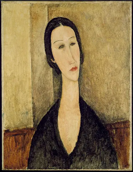  Annika Finne investigates a Modigliani نقاشی رنگ روغن Amedeo Modigliani