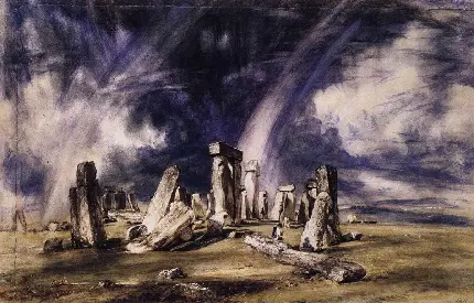 دانلود عکس معروف ترین اثر تاریخی جان کانستبل نقاش انگلیسی سبک رمانتیک 