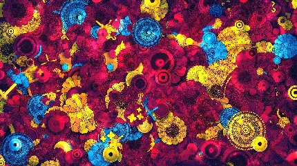 تصویر استوک خلاقانه و بسیار زیبا سبک انتزاعی برای دسکتاپ