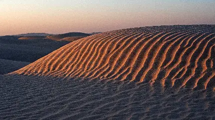 چاپ پوستر دانلود بکگراند خفن کویر در هنگام غروب آفتاب 