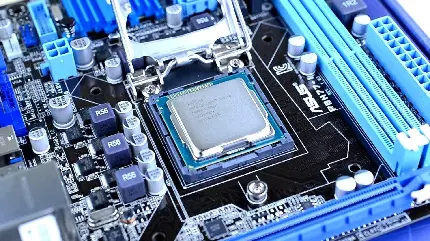 تصویر جزئی و دقیق سخت افزار رایانه و کامپیوتر با بالاترین کیفیت 