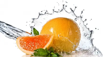 عکس زمینه و پس زمینه زیبا از پرتقال برای تبلیغ آب میوه طبیعی