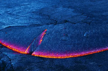 دانلود عکس مواد مذاب کوه آتشفشان با کیفیت خوب