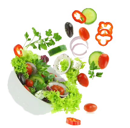 png عکس غذا با گوجه و سایر سبزیجات محبوب و پرخاصیت