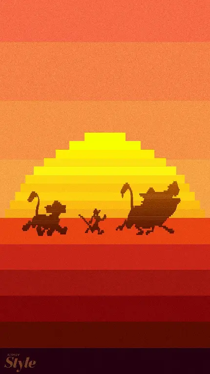 Wallpaper  زیبا از انیمیشن شیرشاه شرکت والت دیزنی