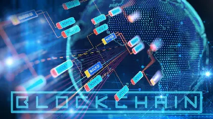 دانلود جدیدترین عکس طرح بلاک چین Blockchain با کیفیت بالا 