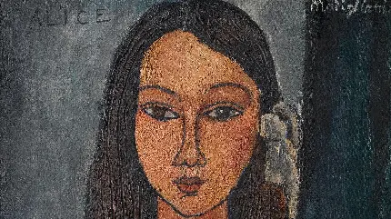 اثر Alice, ca. 1918 از Amedeo Modigliani