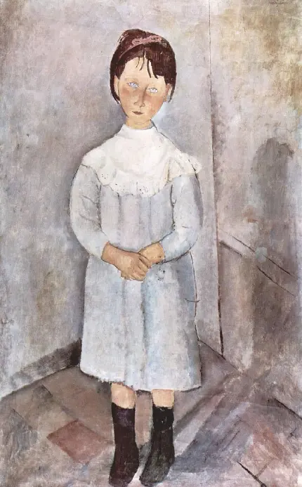 Buongiorno in arte con un dipinto اثر (Amedeo Modigliani (Livorno, 1884-Parigi, 1920