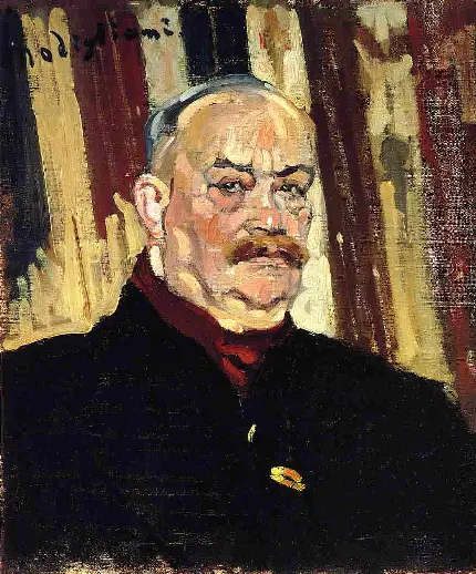 Joseph Levi in 1910 اثرAmedeo Modigliani سبک اکسپرسیونیسم 