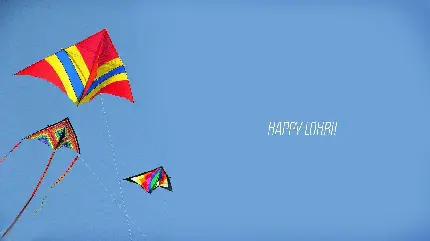 چاپ پوستر دانلود بکگراند طرح فوق العاده زیبای بادبادک های رنگارنگ در حال پرواز 