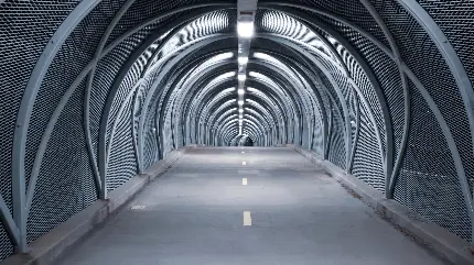 عکس زیباترین طراحی معماری تونل جاده ای با بالاترین کیفیت 
