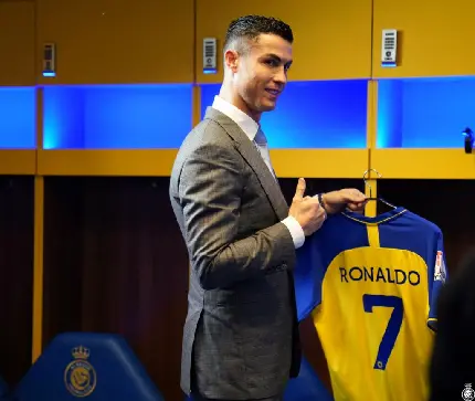 عکس رونالدو خفن در النصر