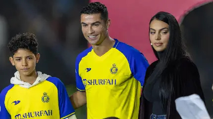 جدیدترین تصویر خانوادگی کریستیانو رونالدو مهم ترین بازیکن تیم النصر