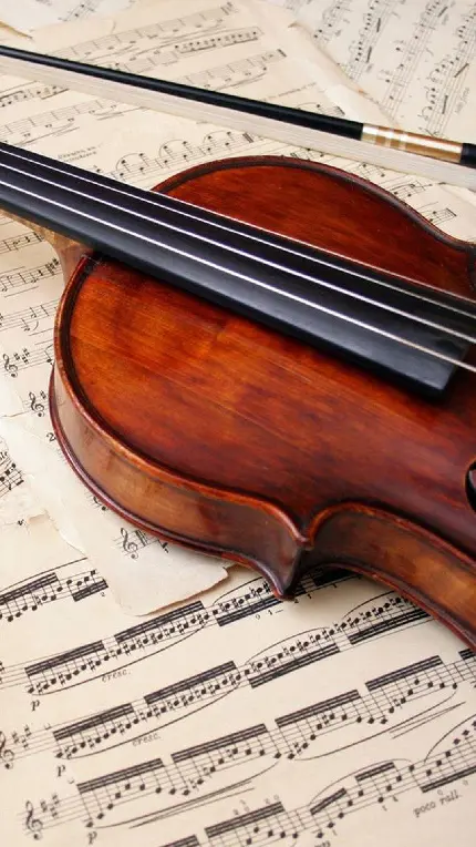 خوشگل ترین والپیپر ویلون ساز کلاسیک برای دوستداران موسیقی