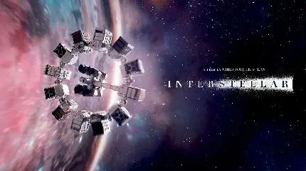 بهترین عکس ادیت شده طرح فیلم interstellar از کریستوفر نولان