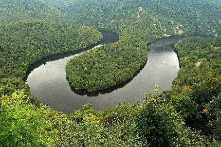 تصویر رودخانه سیول از طبیعت های جذاب فرانسه