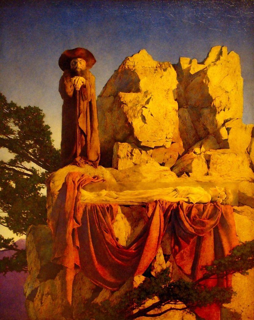 عکس اثر مکسفیلد پریش از داستان سفید برفی در وضوح عالی عکس اثر مکسفیلد پریش از داستان سفید برفی در وضوح عالی
